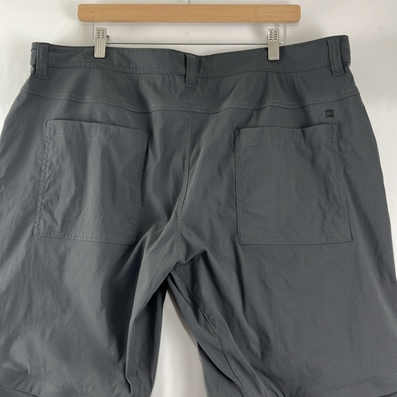 MEC Convertible Charcoal Grey Men's Hiking Pants - Picture 6 of 10